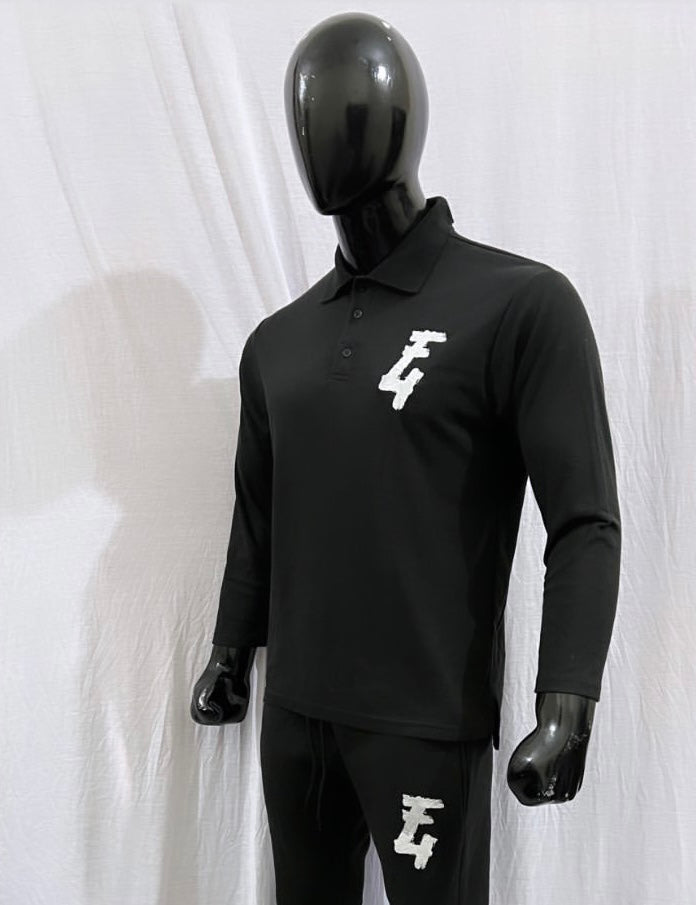 For Fashion - Long sleeve Polo shirt